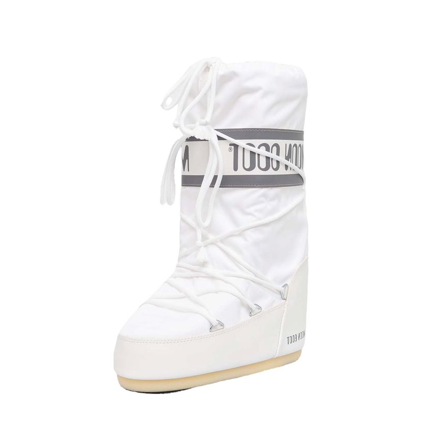 Superge in čevlji Moon Boot MB ICON NYLON Boots Bela | 80D1400440.A001