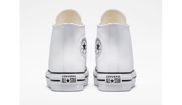 Superge in čevlji Converse Chuck Taylor All Star Eva Lift Platform Leather High Top Bela | A02486C, 4