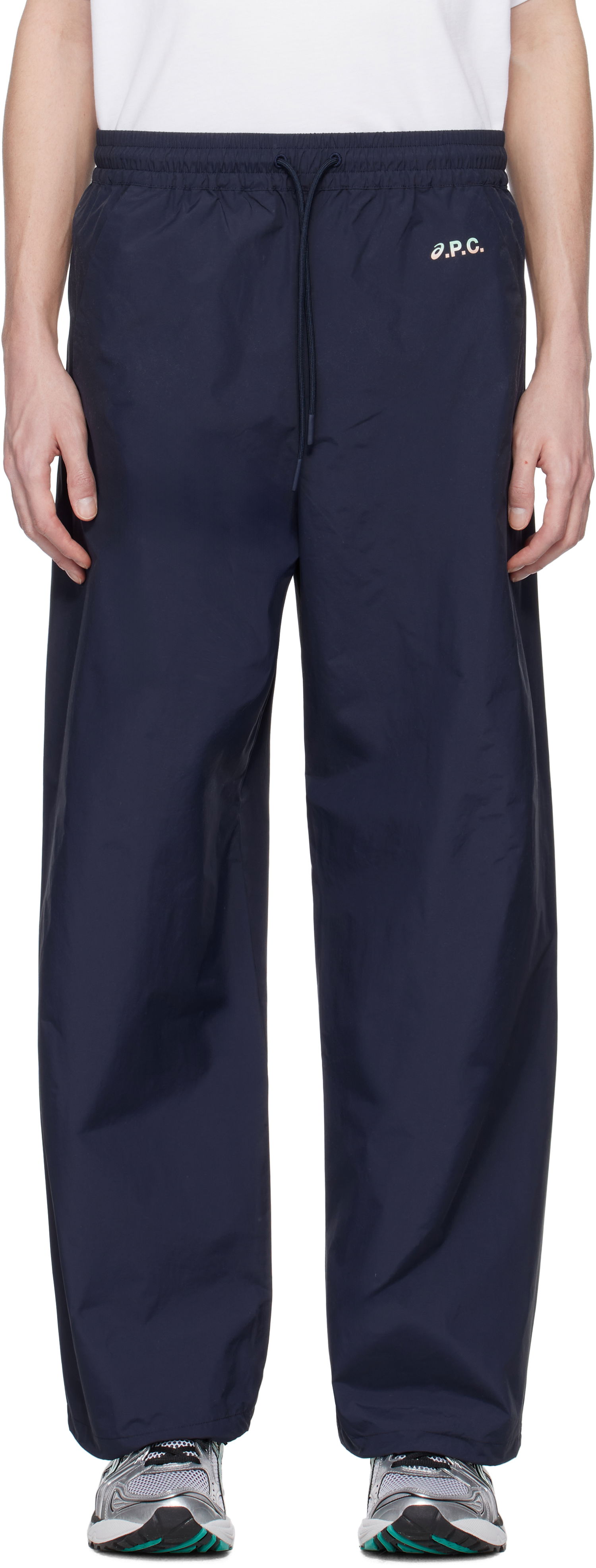 Trenirka A.P.C. ASICS Edition Haze Trousers Mornarica | PSAKM-M08478, 0