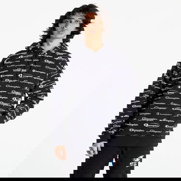 Pulover Champion All-Over Script Logo Črna | 217259-CHA-KL001, 0