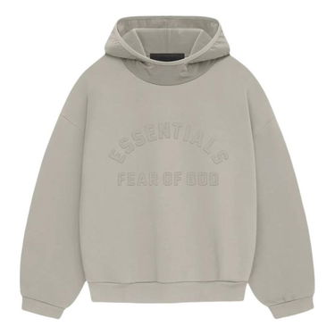 Pulover Fear of God Essentials Nylon Fleece Hoodie Siva | 202SP244315F, 0