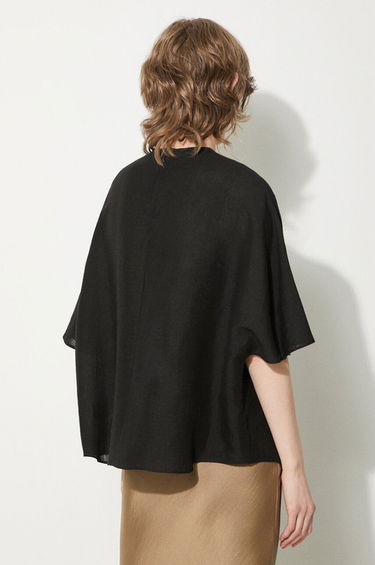 Majica UNDERCOVER Blouse with Short Sleeves and Round Neck Bela | UC1D1402-2, 2