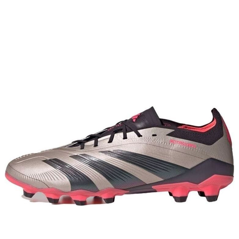 Superge in čevlji adidas Performance adidas Predator Elite Low HG AG 'Platina Metallic Aurora Black Turbo' Kovinski | IH5922
