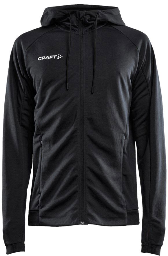 Pulover Craft Craft Evolve Hood Jacket Črna | 1910157-999000