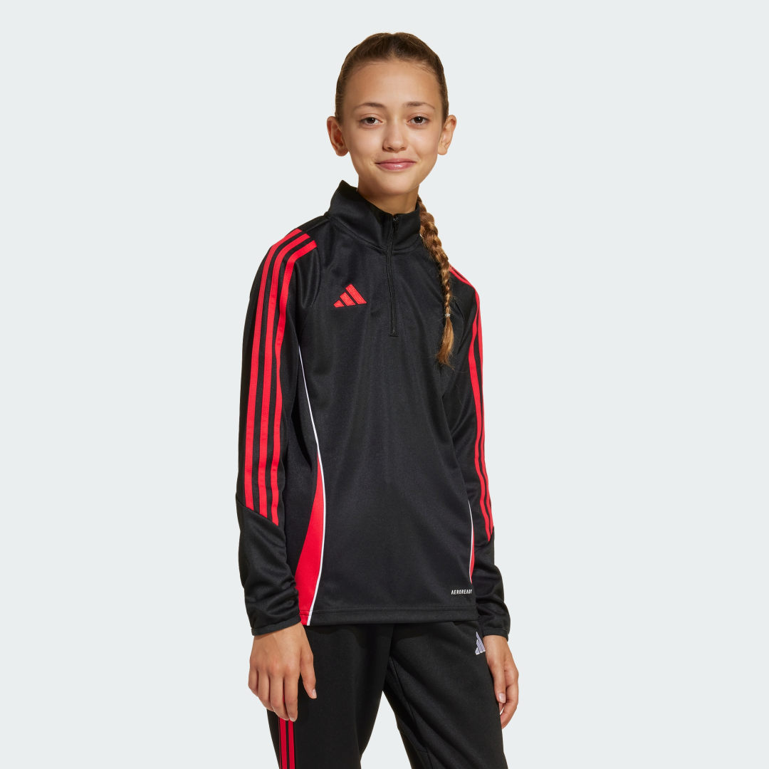 Pulover adidas Performance Tiro 24 Training 1/4 Zip Top Črna | JP2493, 0