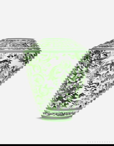 Home decor Dolce & Gabbana Dolce & Gabbana Large Amphora Porcelain Vase Zelena | TCC198TCAMZUV011, 0