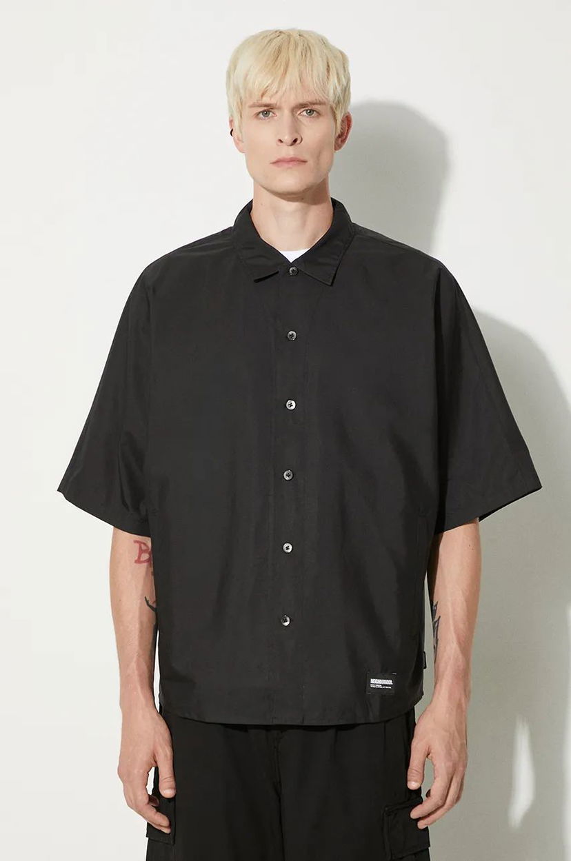 Srajce Neighborhood Shirt With Classic Collar Črna | 241AQNH.SHM05