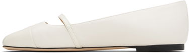 Superge in čevlji Jimmy Choo Jimmy Choo Elisa Ballerina Flats Bela | ELISA FLAT, 2