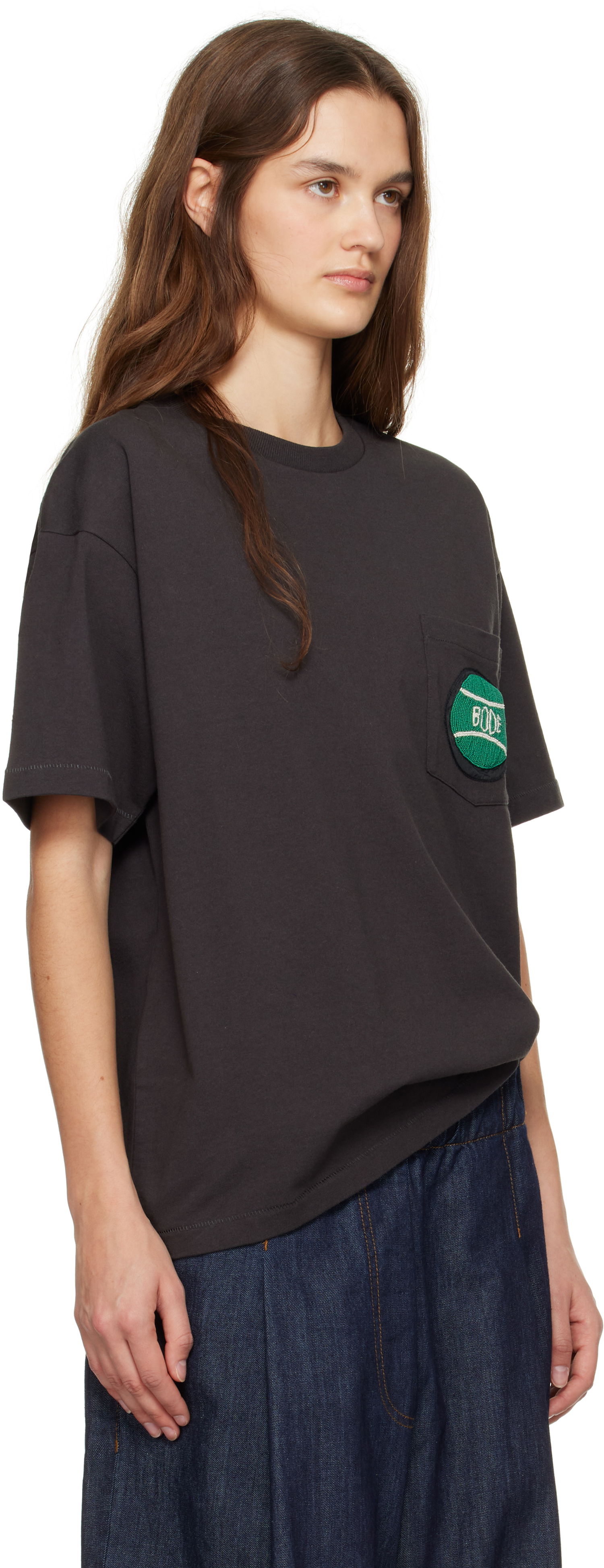 Majica Bode Bode Game Point Pocket Tee Siva | MRF24CS056, 1