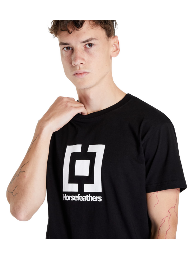 Majica Horsefeathers Base T-Shirt Črna | SM949A
