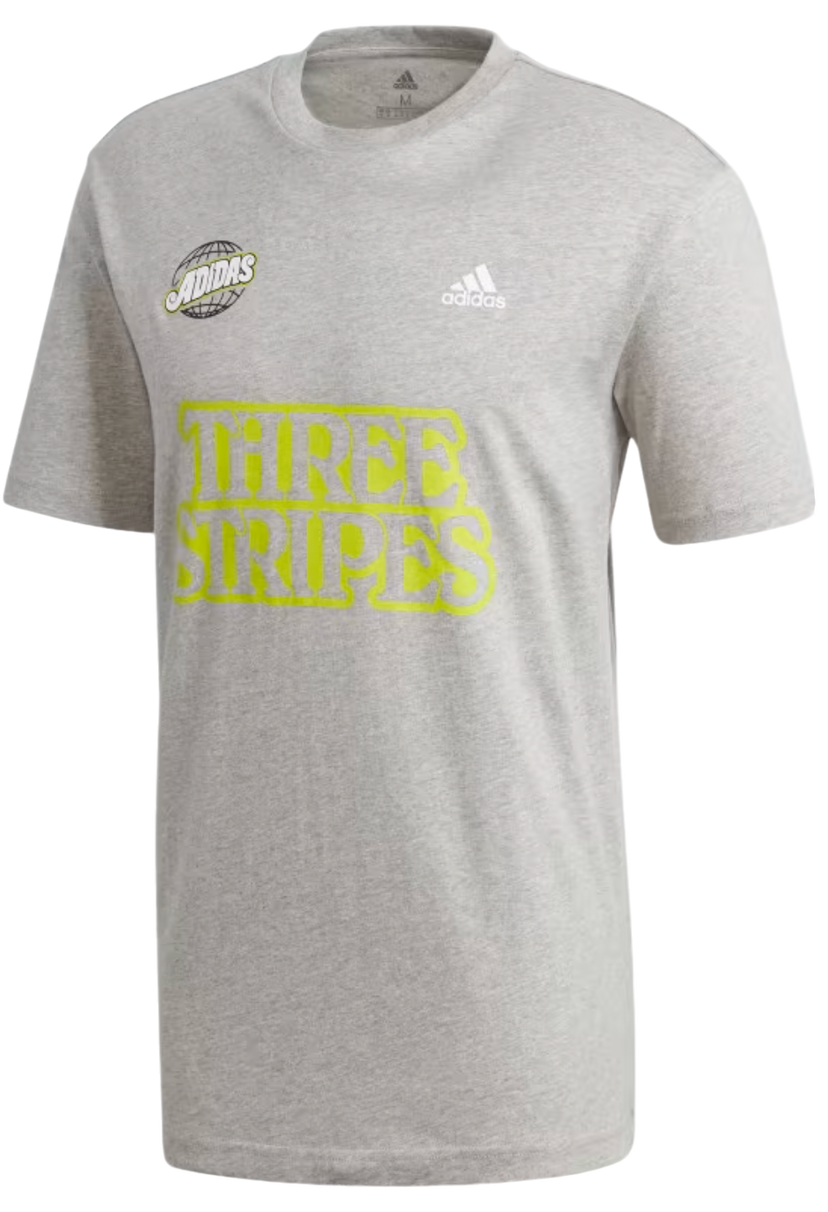 Majica adidas Performance Sportswear Athletics Lucky 8 Graphic Siva | ge4652