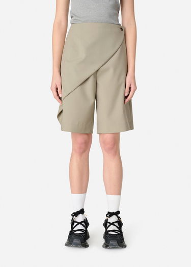 Kratke hlače AXEL ARIGATO Beige Asymmetrical Shorts Bež | A3057002, 2