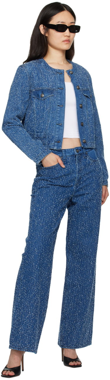 Jakna rag & bone Cora Denim Jacket Modra | WDD24S1438FTMT, 3