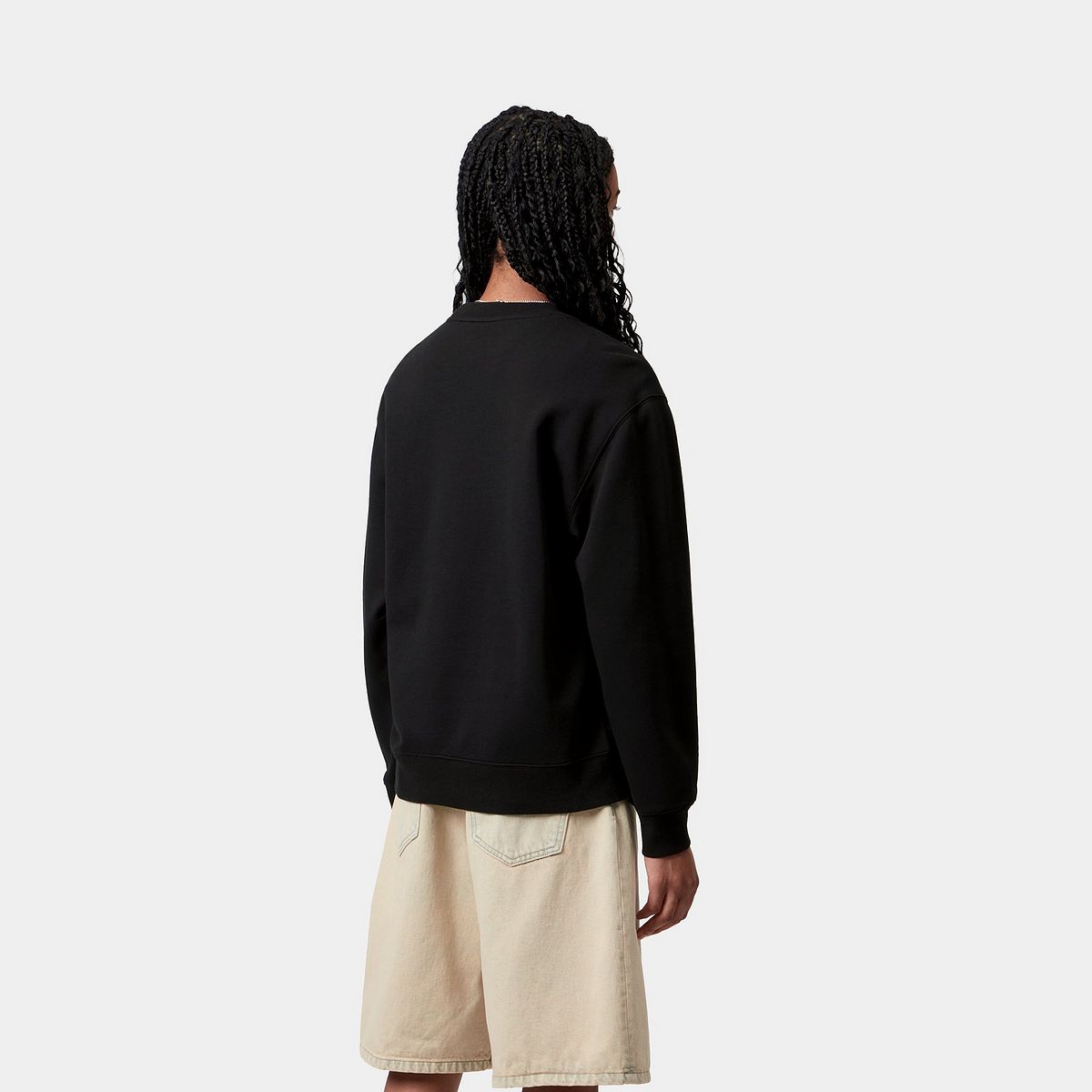 Pulover Carhartt WIP W' Wiptopia Script Sweatshirt Črna | I035515_26, 1