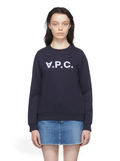 Pulover A.P.C. Cotton Mornarica | COECQ-F27644