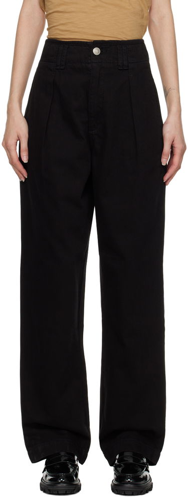 Hlače rag & bone rag & bone Pleated Trousers Črna | WDD22H2933F2BL, 0
