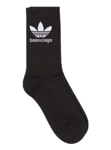 Nogavice Balenciaga adidas x Socks Črna | 7121774C6B71077