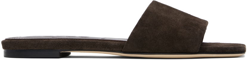 Modni dodatki Aeyde Aeyde Anna Suede Sandals Rjava | A11-FS-BRNS08FL6-SS24-953-022