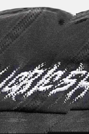 Kapa 032C 032c "Faithless" Distressed Baseball Cap Črna | S25-UAW-3101-050, 1