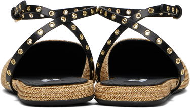 Modni dodatki Alaïa ALAÏA Paper Straw Ballerina Flats Bež | AA3S127TK036, 1