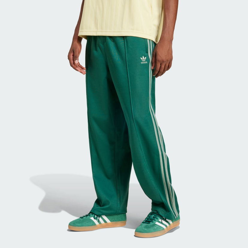 Trenirka adidas Performance Baggy Fit Firebird Track Pants Zelena | JP1065