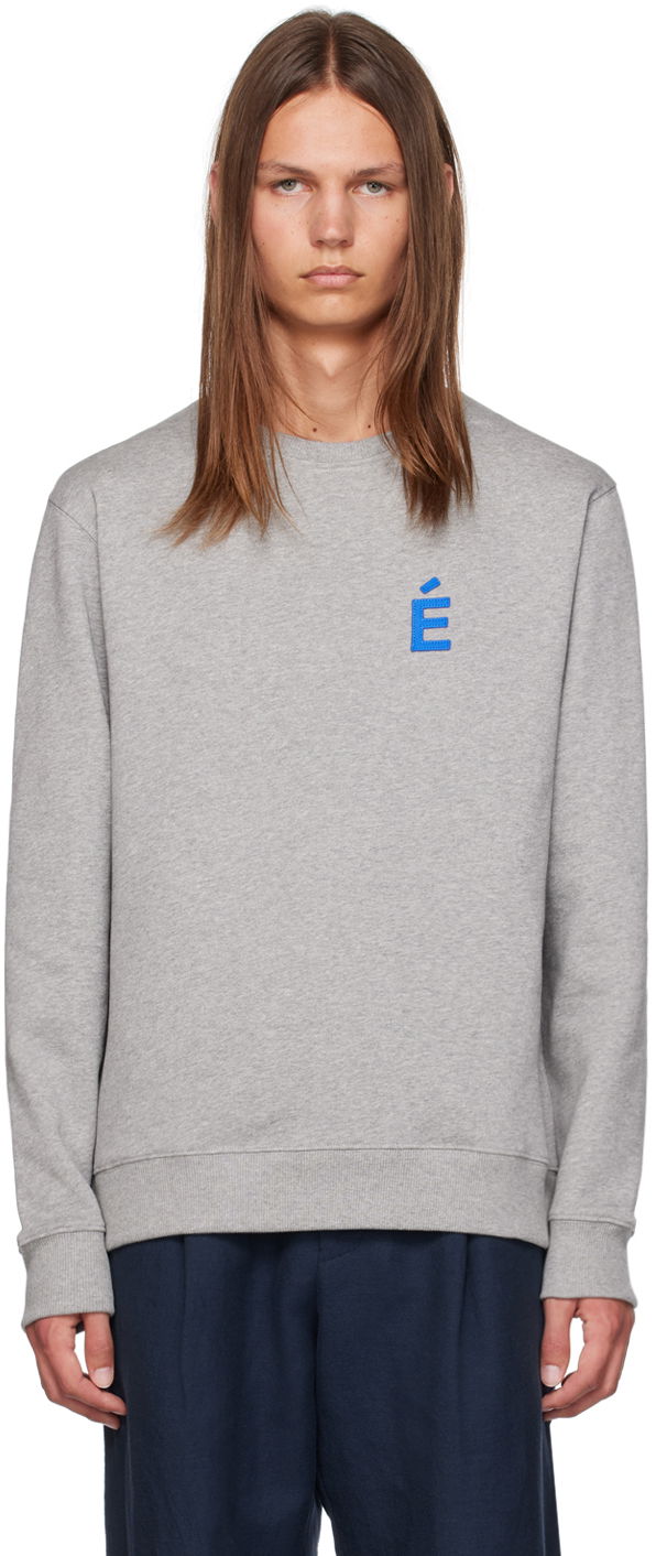 Pulover Études Études Story Patch Sweatshirt Siva | C00ME203A02282