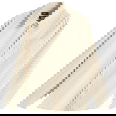 Srajce A.P.C. Men's Basile Marl Cotton Overshirt Bež | COGEV-H02709-AAD, 0