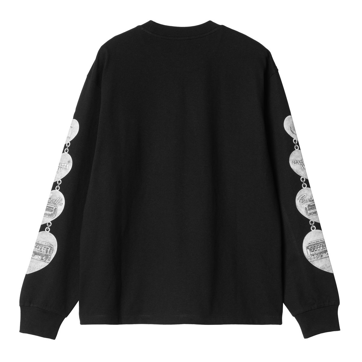 Majica Carhartt WIP WIP Hartt Chain Long Sleeve T-Shirt Črna | I034704_8, 1