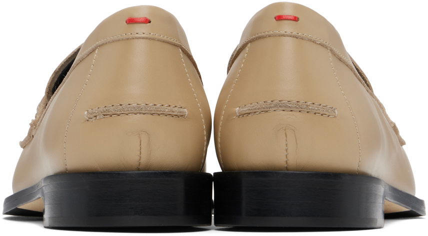 Oblačila Aeyde Aeyde Oscar Loafers Bež | A11-FL-VRNR15FL50-FW24-957-001, 1