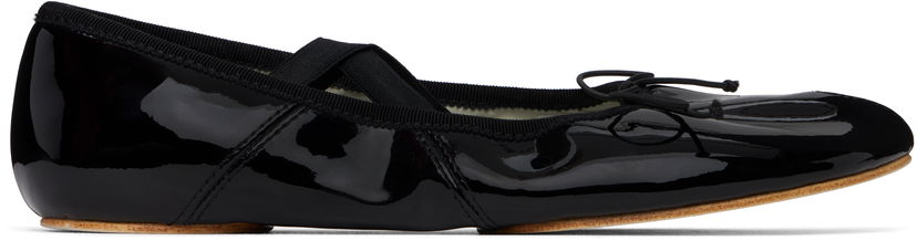 Oblačila Tory Burch Tory Burch Mary Jane Bow Ballerina Flats Črna | 170780-006