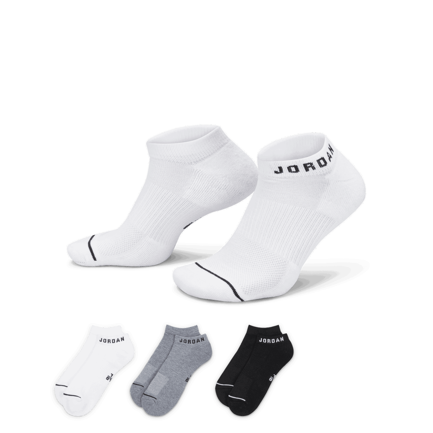Nogavice Jordan Everyday No-Show Socks (3 Pairs) Večbarvna | DX9656-911, 0