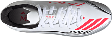 Superge in čevlji adidas Performance F50 MESSI LEAGUE MG J Bela | jp7449, 3