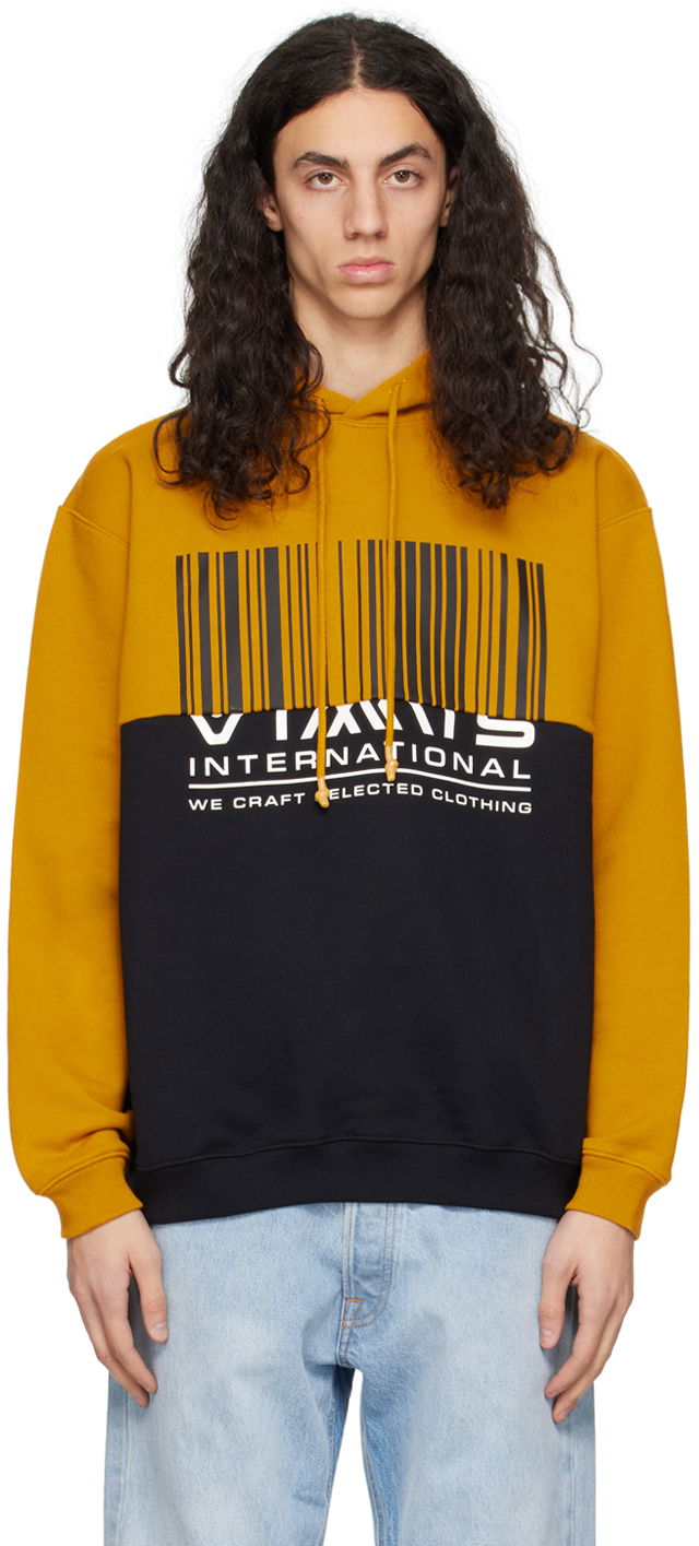 Pulover VETEMENTS VTMNTS International Graphic Print Hoodie Rumena | VL16HD600M