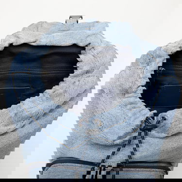 Nahrbtnik CALVIN KLEIN Calvin Klein Jeans Denim Luna Mini Flap Backpack Modra | LV04F3216G VGO, 3