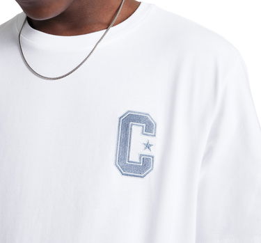 Majica Converse Retro Chuck Graphic Tee Bela | 10027362-A02, 2