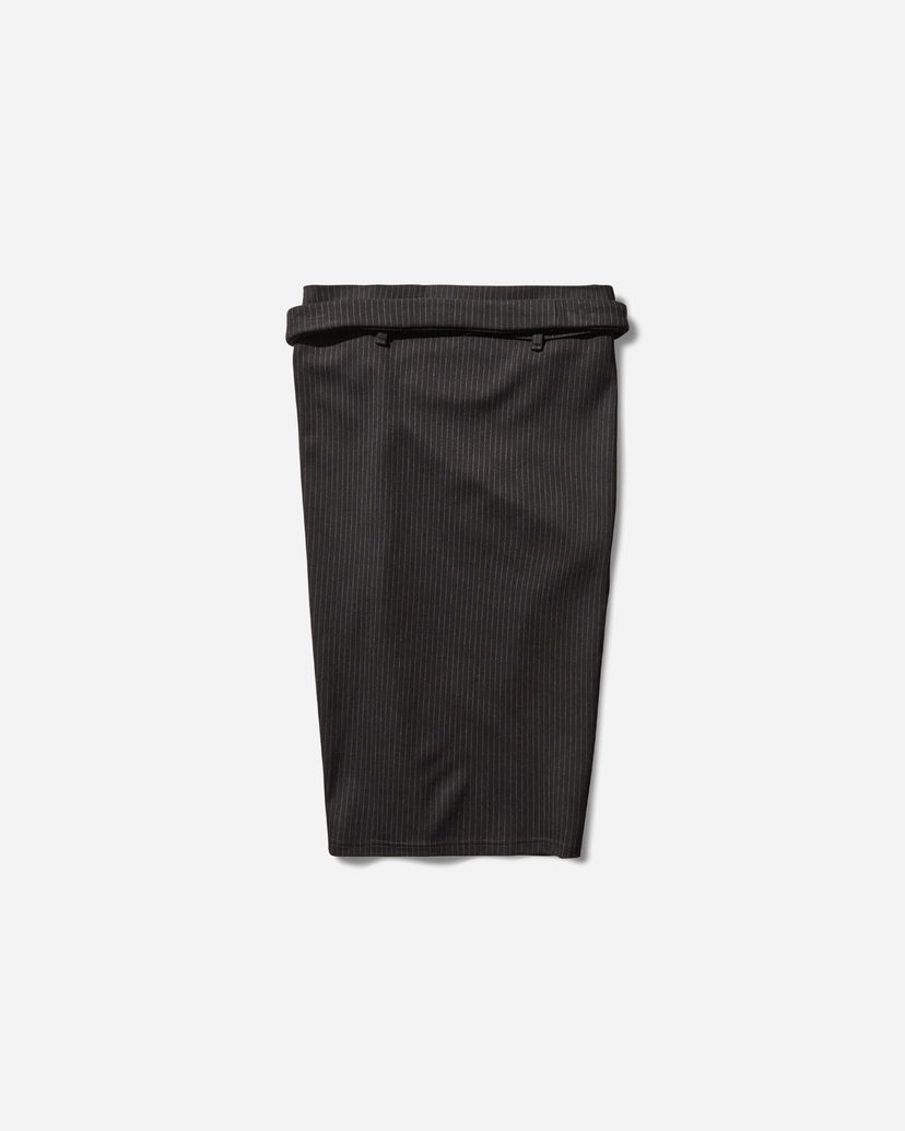 Krila Ottolinger Twisted Pencil Skirt Pinstripe Črna | 10230190301 BLK