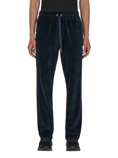 Trenirka Moncler Velvet Sweatpants Mornarica | H20918H00009 778