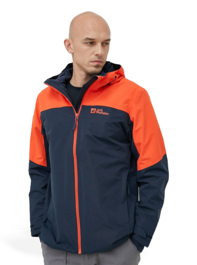 Vetrovka Jack Wolfskin Glaabach 3in1 Jacket Večbarvna | 1115291