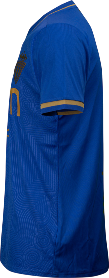 Dres Mizuno Mizuno AS Monaco Away Jersey Modra | p2gacx77-12, 4