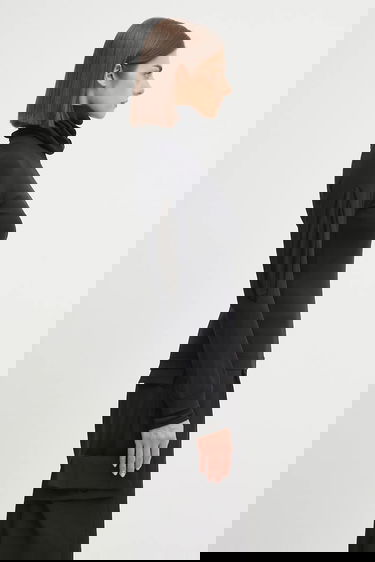 Pleteni pulover Y-3 Y-3 Hooded Knit Turtleneck Top Črna | JX2301, 3