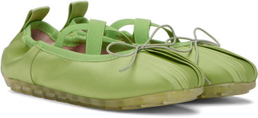 Oblačila Simone Rocha Simone Rocha Grip Ballerina Flats Zelena | BPT1 0802, 3