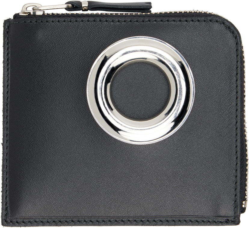 Denarnica Comme des Garçons COMME des GARÇONS Eyelet Zip Wallet Črna | SA3100SE