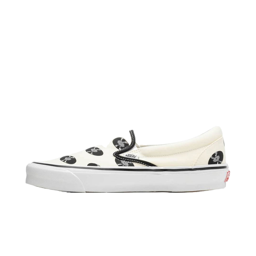 Superge in čevlji Vans OG Classic Slip-On Wacko Maria White Records Bela | VN0A45JK592