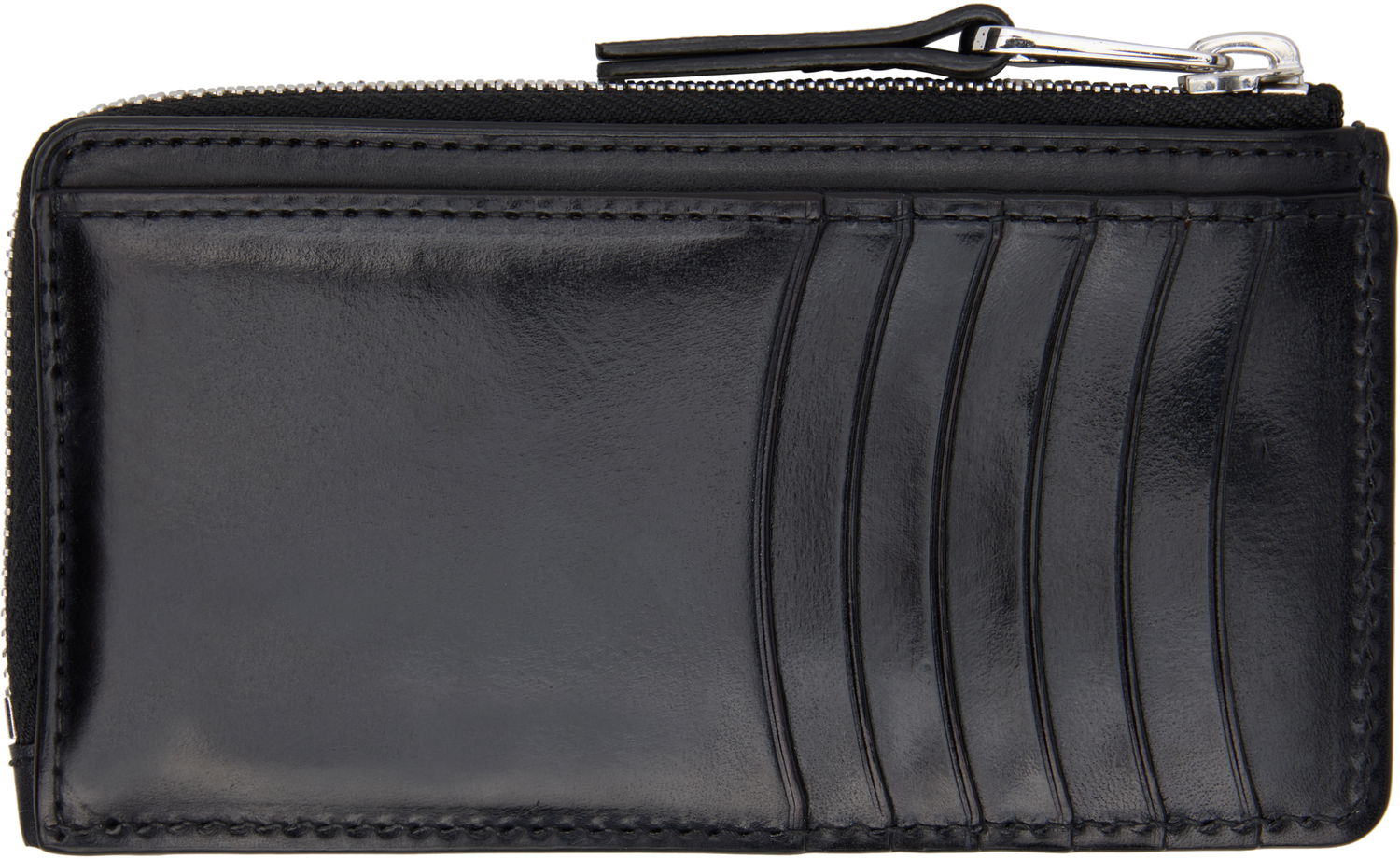 Denarnica LEMAIRE Lemaire Patina Zip Coin and Card Holder Črna | SL0055 LL0132, 1