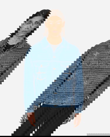 Jakna Ahluwalia Kampala Denim Jacket Modra | M-AHLU-DE001-SS23-FA6  LI, 3