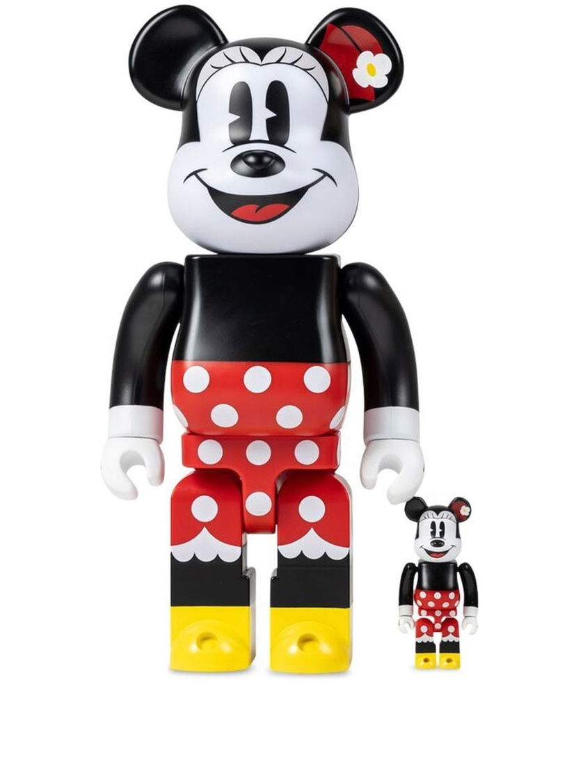 Collectibles Medicom Toy Disney Minnie Mouse BE@RBRICK figure set - Black Črna | MEDI009419524734