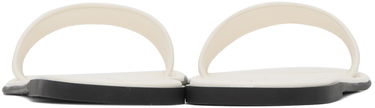 Obleke The Row The Row Leather Beach Slides Bela | F1386-SPN60, 1
