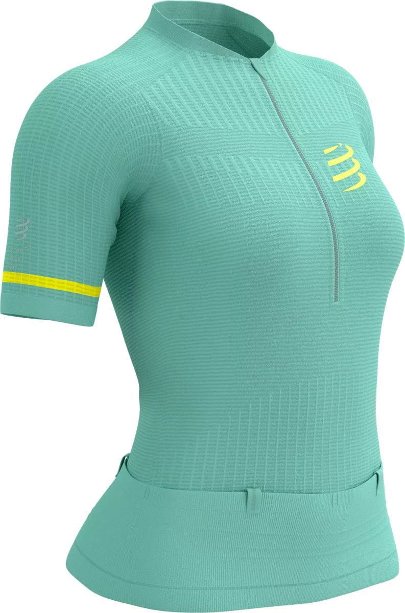Majica Compressport Trail Postural SS Top T-shirt Zelena | aw00134b5071