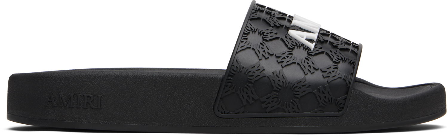 Modni dodatki AMIRI AMIRI MA Quad Pool Slides Črna | AWFOSL1002, 0
