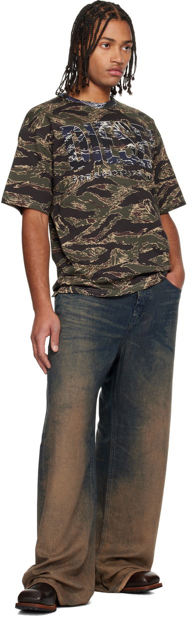 Majica Diesel Tiger Stripe Camouflage Graphic T-Shirt Večbarvna | A19343-0AJFJ-51FA, 3